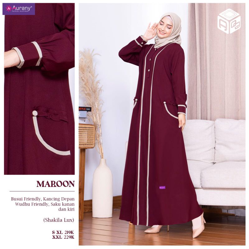 TERBARUU AURANY DRESS AD 03 MURAH