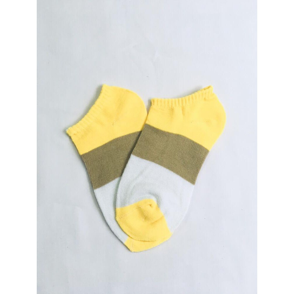 FAYES Kaos Kaki Wanita Ankle Kaos kaki Cute Kaos Kaki Motif Kaos Kaki Semata Kaki Socks U16-H04 YELLOWTOSCA