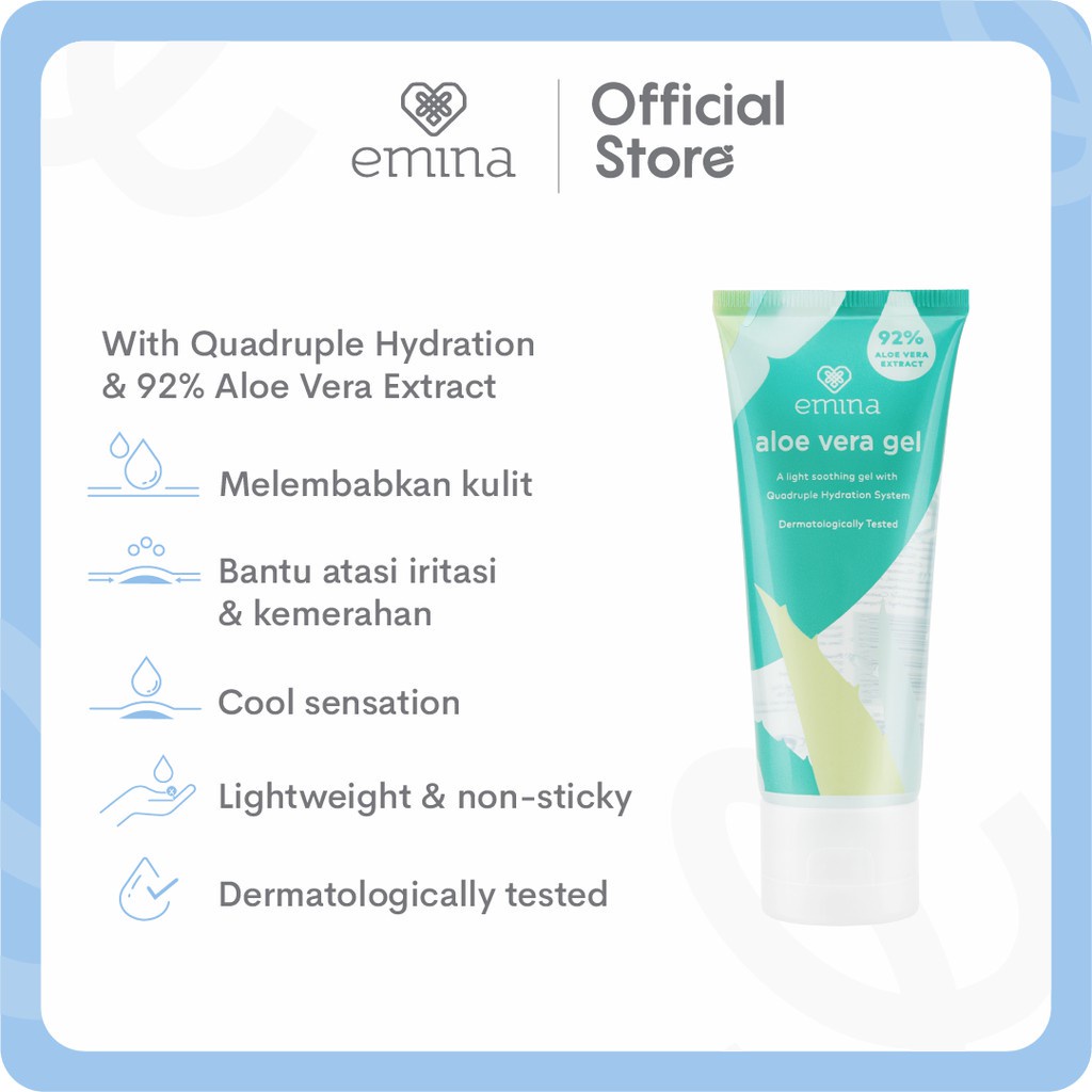 EMINA ALOE VERA GEL - 60ML