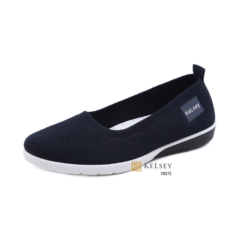 (GRATIS ALAS KAKI) NICOLE SEPATU FLYKNIT KELSEY YS072 SEPATU FLAT WANITA  Flyknit Flats import