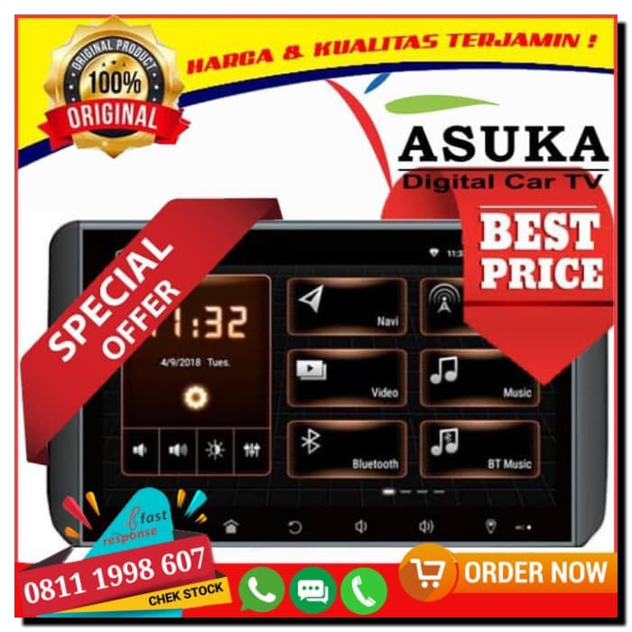 HeadUnit Xpander ASUKA XP 10 ASUKA XP-10 Head Unit Asuka Xpander XP 10