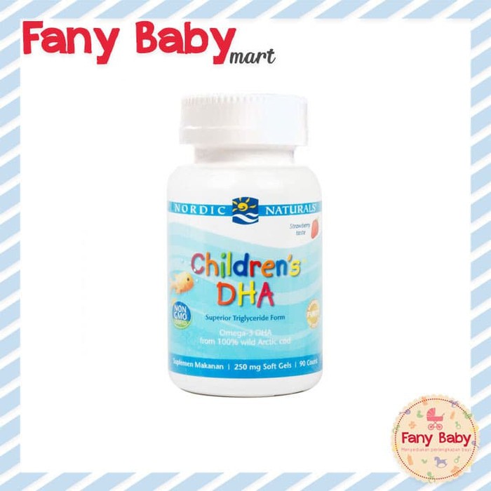 NORDIC CHILDREN'S DHA 90 SOFTGELS