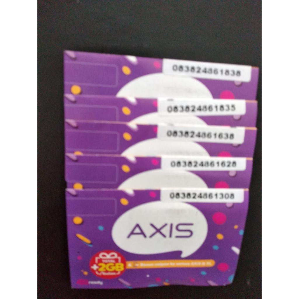 Kartu Perdana Axis pulsa 0K