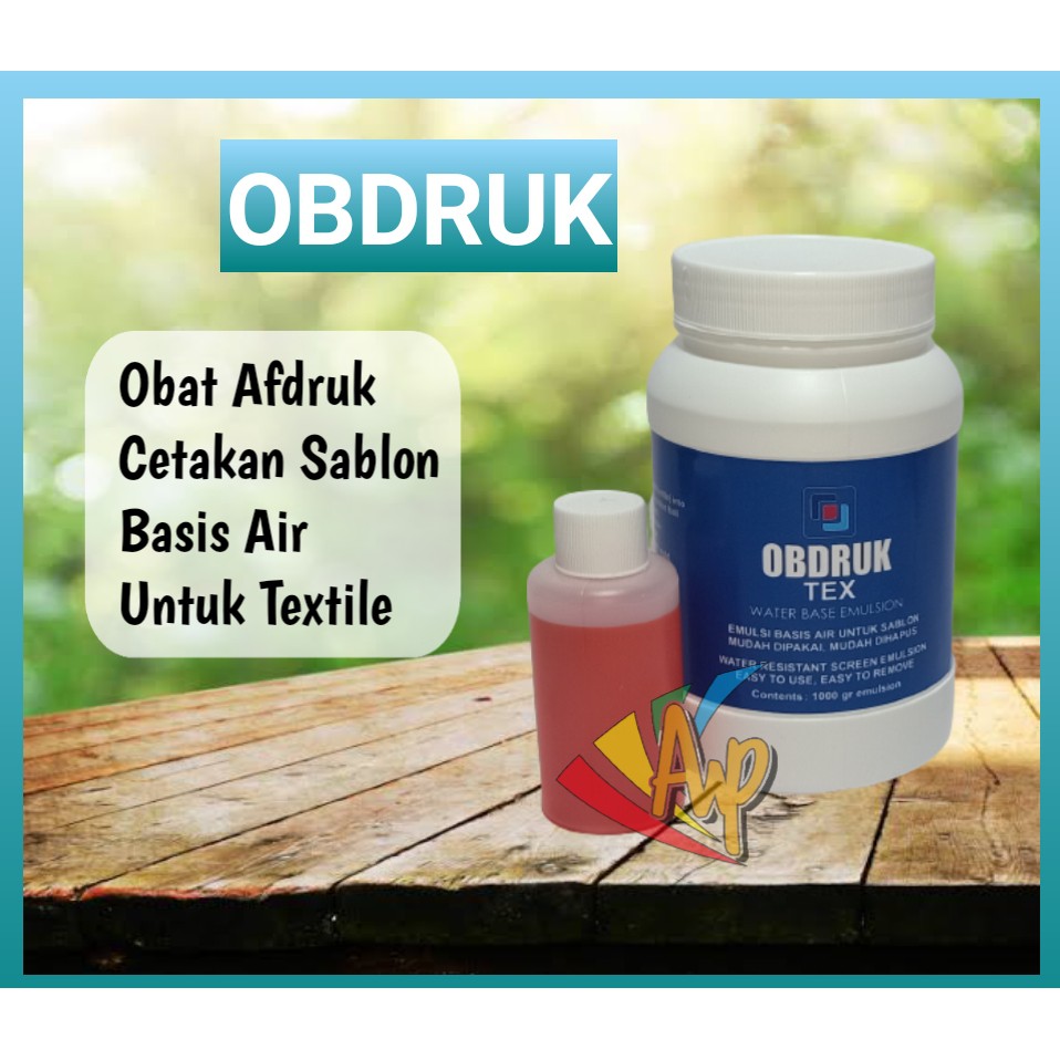 

Obdruk Tex Obat Afdruk Cetakan Sablon 1 kg