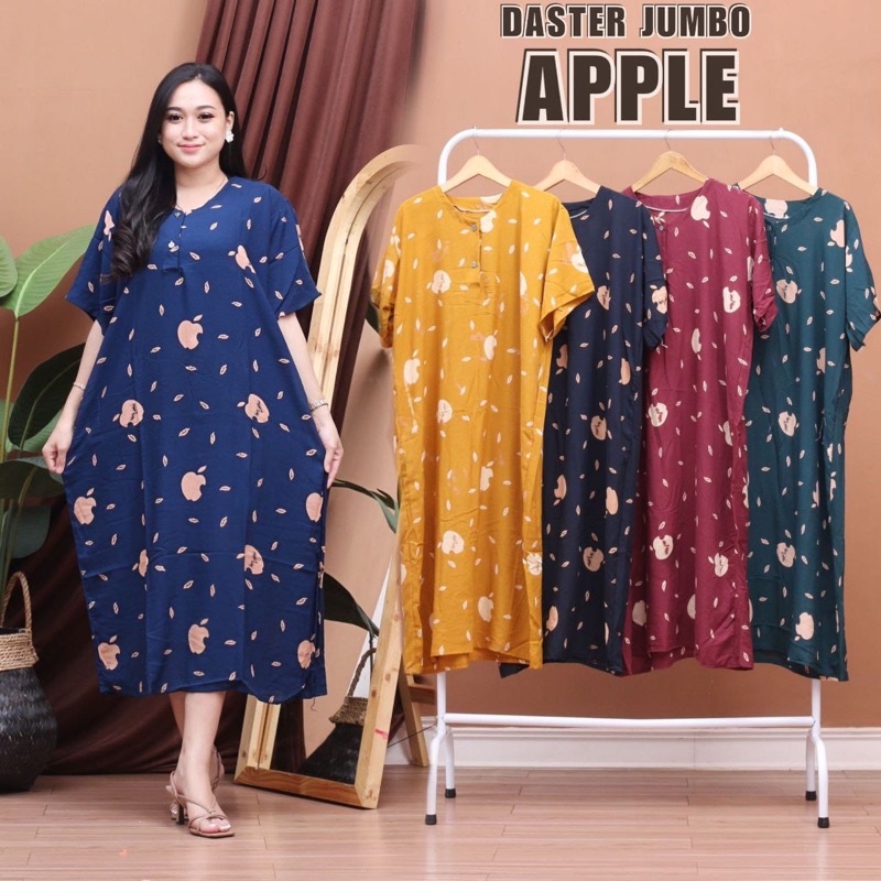 Daster Jumbo Lope Lope Baju Tidur Daster Dress Busui Viral Pekalongan Batik Best seller-DJ CABUT APEL