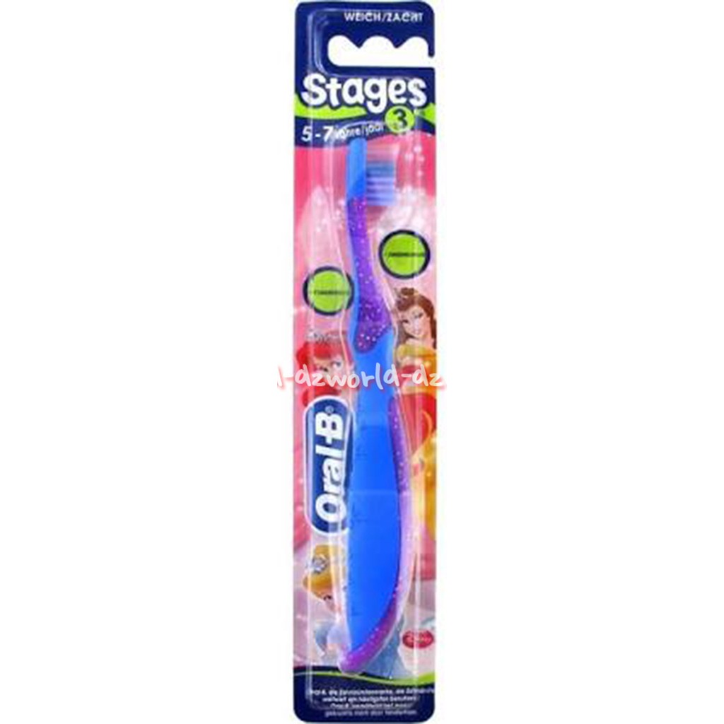 Oral-B Stages 3 Sikat Gigi Anak Usia 5-7tahun Oral B Tahap 3 Toothbrush For Kids Tooth Brush Oralb Anak Anak