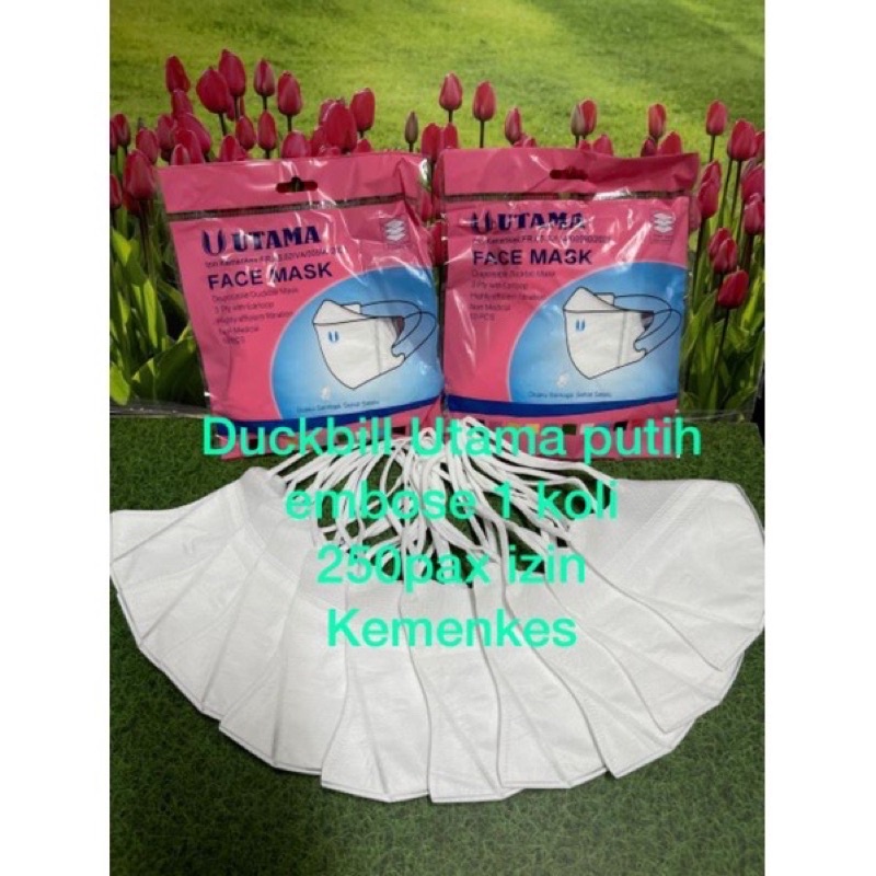 DUCKBILL HIJAB UTAMA ISI 10pcs