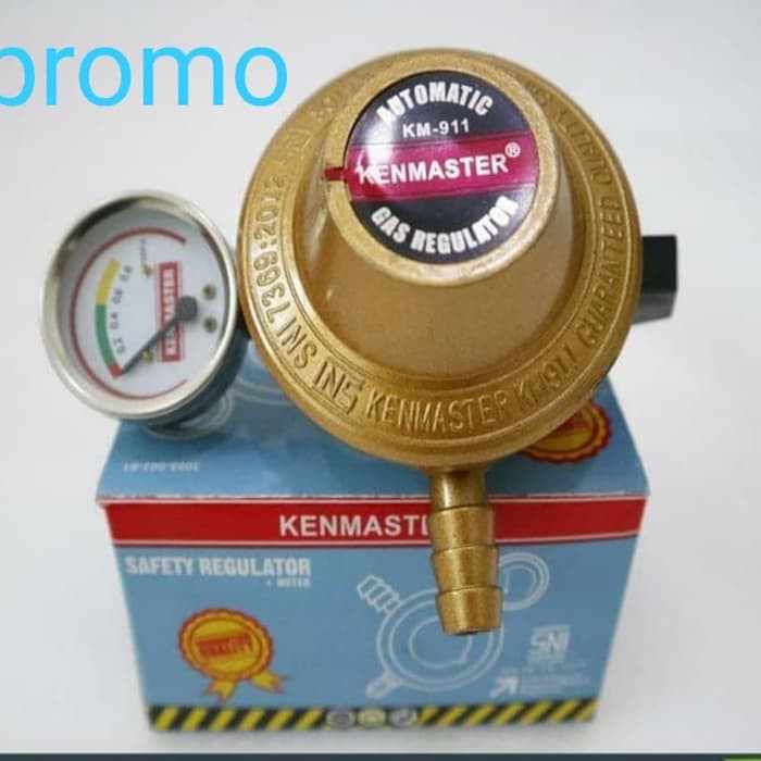 Kenmaster , Safety Gas , Regulator Gas LPG , KM - 911Meter