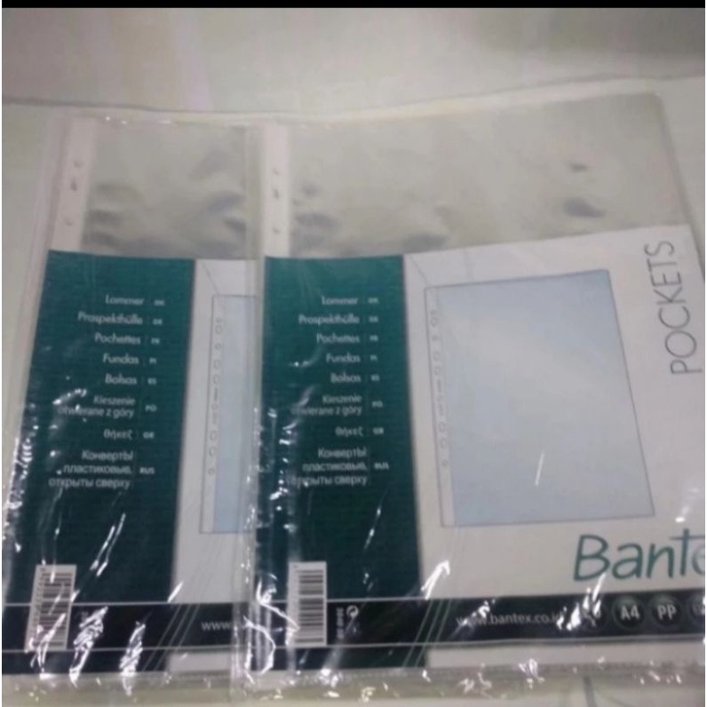 

PP Pocket Bantex A4 2040