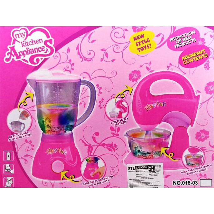 Terbaru  My Kitchen Appliances Blender Mixer - Mainan Anak