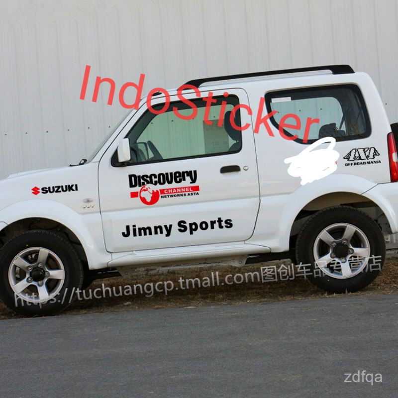 stiker mobil Jimny stiker Suzuki Jimny sticker mobil Suzuki Jimny discovery