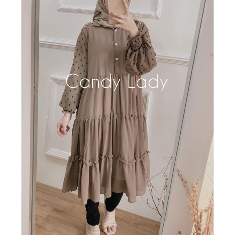 Relza Button Tunik by Candy Lady Store