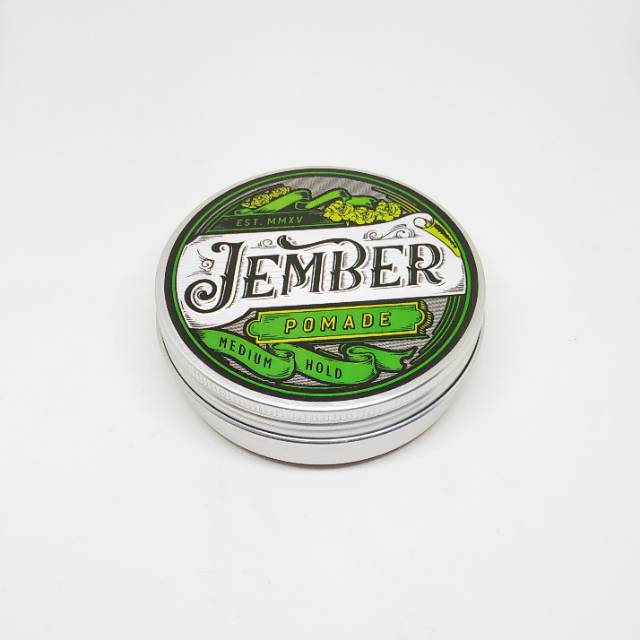 Jember Pomade Alumunium Tin 4 oz Grosir Termurah Oilbase Pomade Aroma