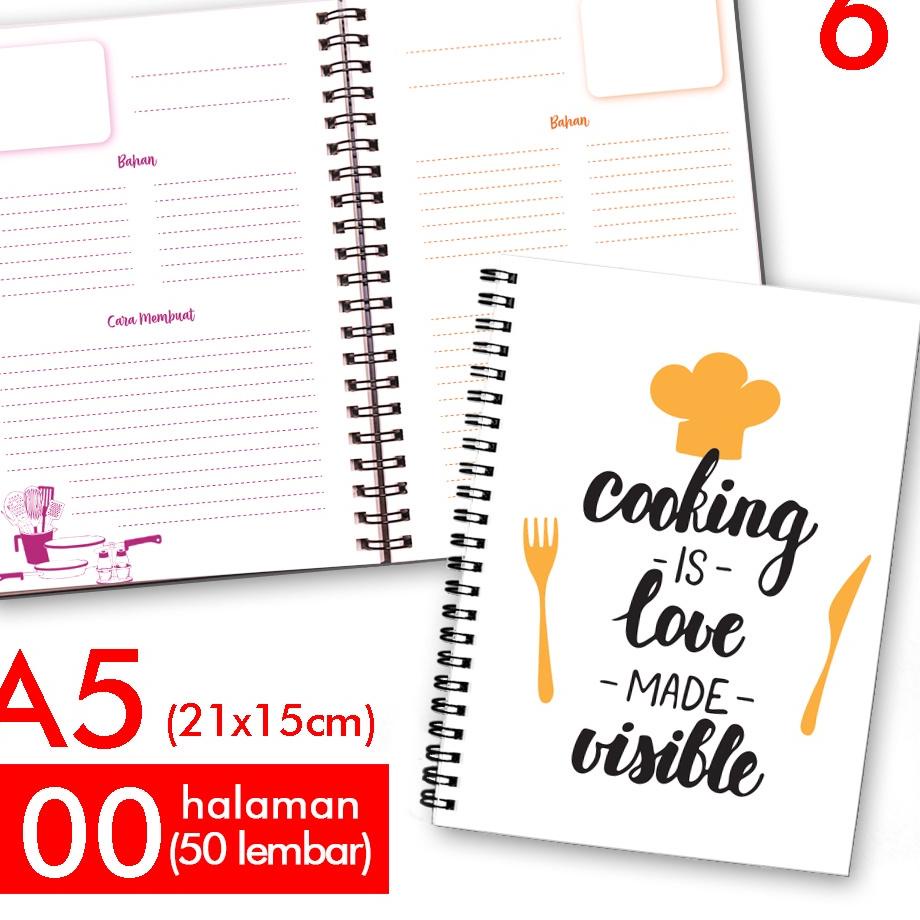

Best Terlaris Notebook Buku Catatan Resep Masakan 44 ☍