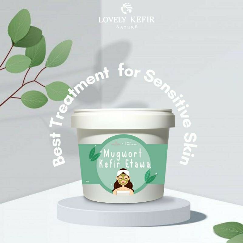 MASKER MUGWORT KEFIR ETAWA LOVELY KEFIR NATURE