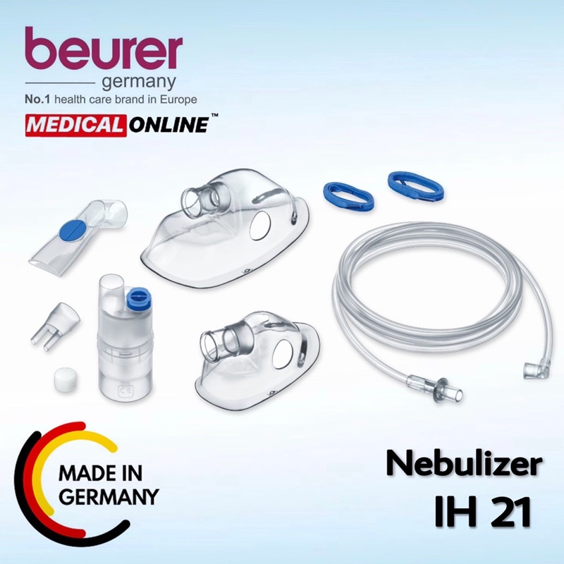 NEBULIZER BEURER IH-21 / IH21 COMPRESSOR ALAT UAP NAFAS MEDICAL ONLINE
