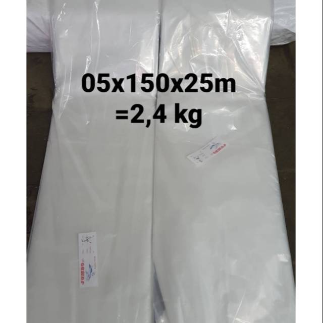 PLASTIK PE TUTUP BENING LEBAR 150CM / Plastik cor/tutup sofa/penutup kasur/ pembungkus karpet