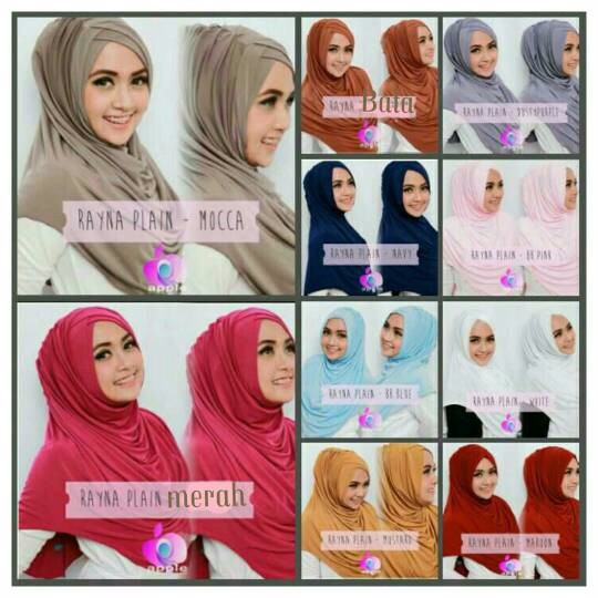 Syiria Rayna Plain / Jilbab Rayna Plain