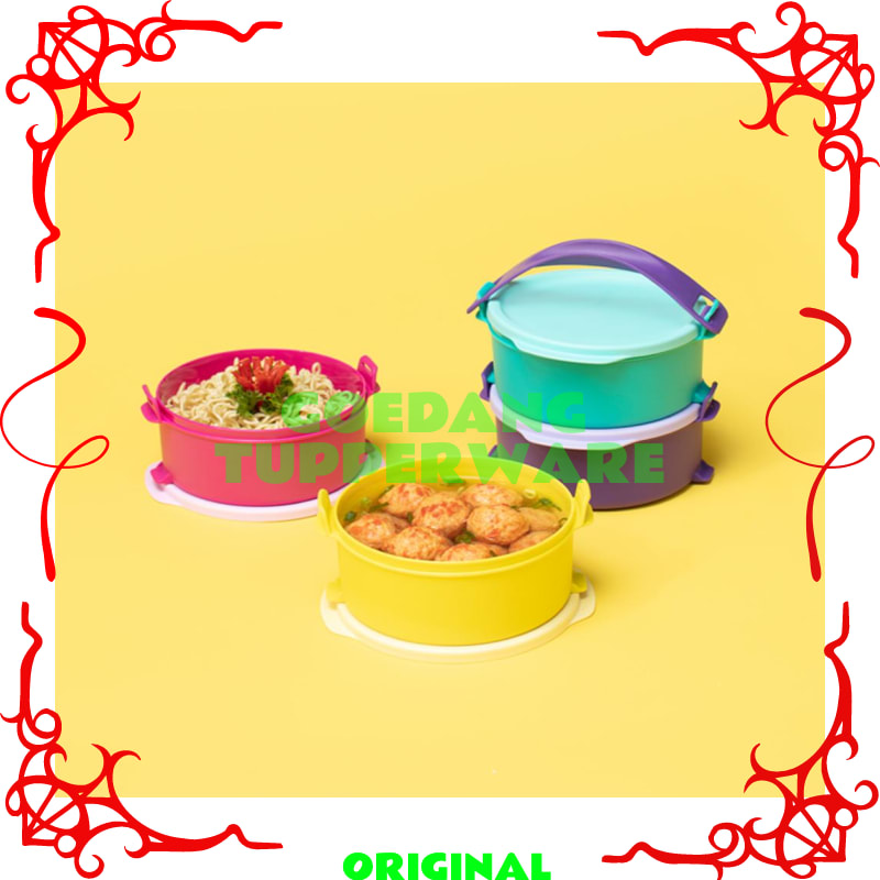 Tempat Makan Tupperware - Rantang Bulat Tupperware FUN CLICK TO GO