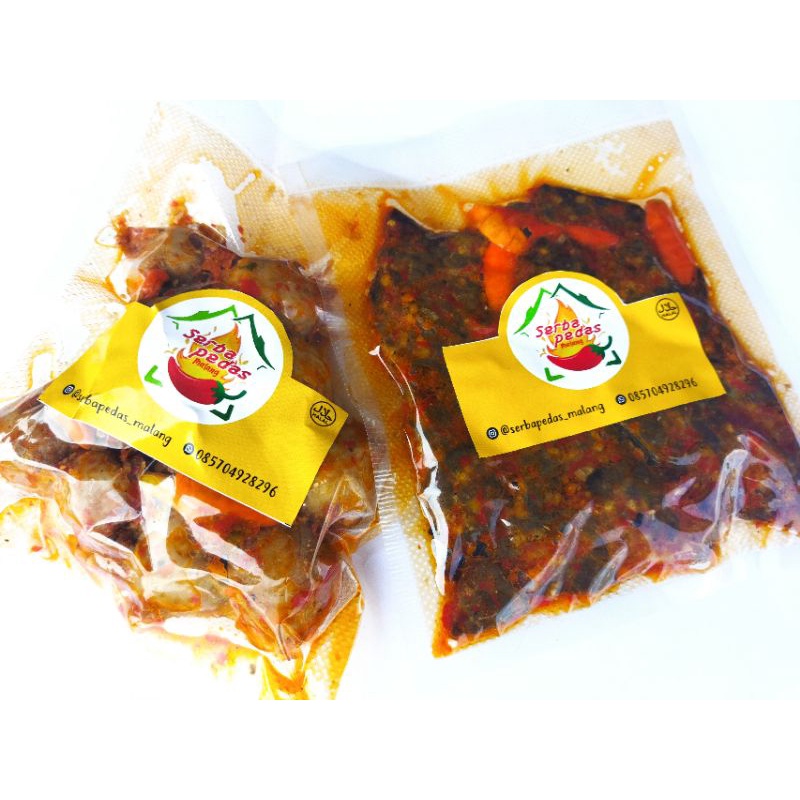 

PARU PEDAS 200GR KEMASAN VACUM