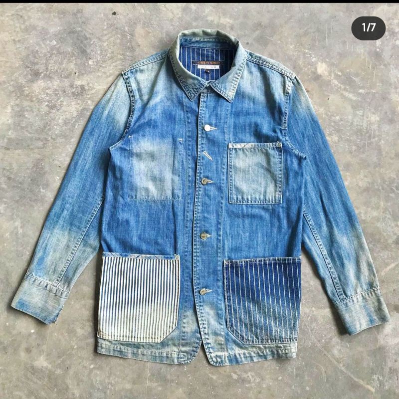 chore jacket jaket trucker jaket levis