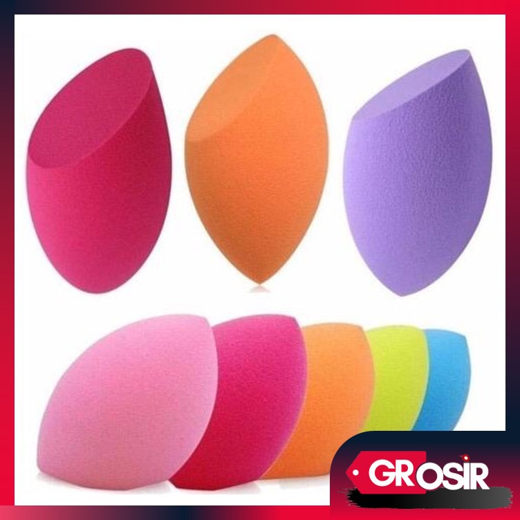Grosir - K174 Beauty Sponge Blender Teardrop / Make Up Tools / Spons Blender / Alat Kosmetik