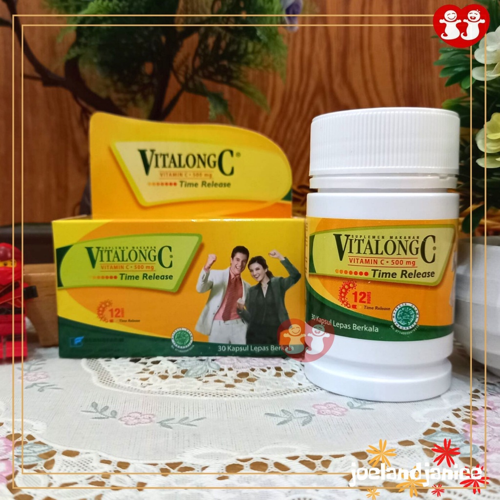 Vitalong C isi 30tab / Suplemen Penambah Daya Tahan Tubuh