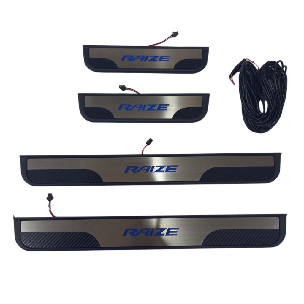 Sillplate Samping All New Raize LED 2016 -  2022 UP