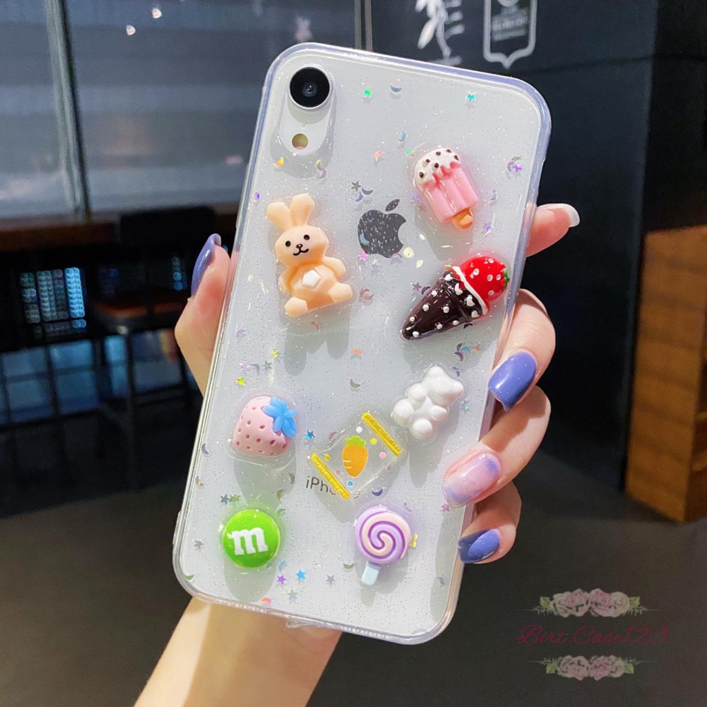 Y018 Softcase Karakter 3D Glitter Resin Glossy Oppo A53 A33 2020 F1S A59 A71 A52 A92 A54 A16 A74 A95 A5 A9 2020 RENO 4F RENO 5F BC6011