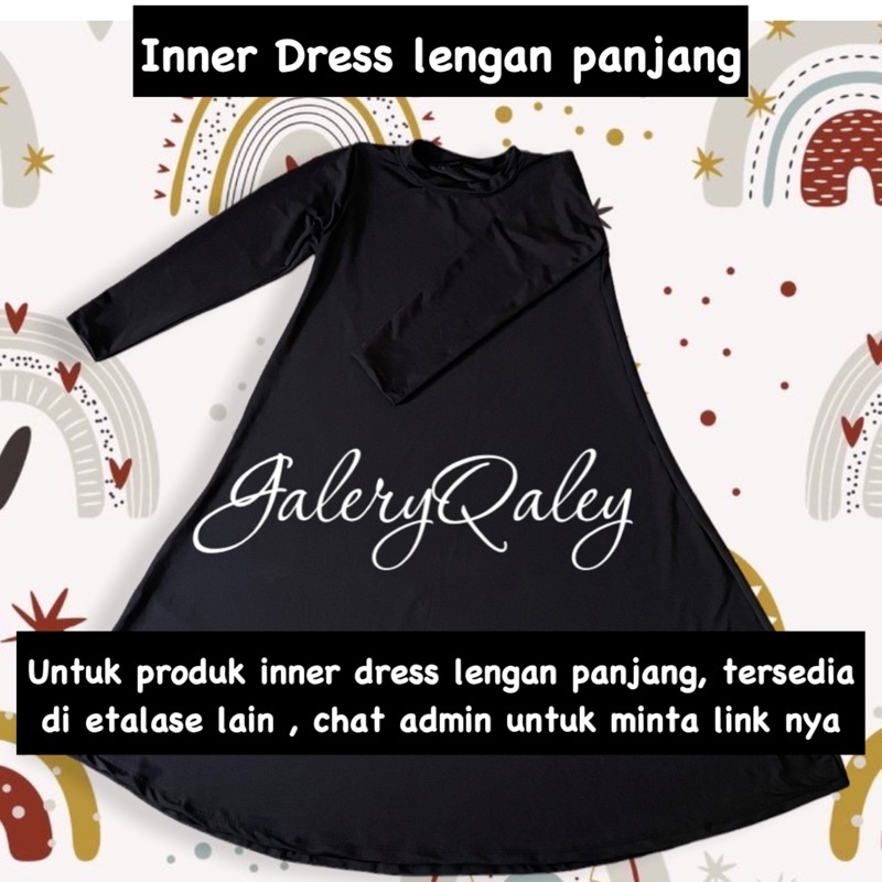 INNER DRESS ANAK / KUTUNG ANAK / INNER DRESS TANPA LENGAN / YUKENSI