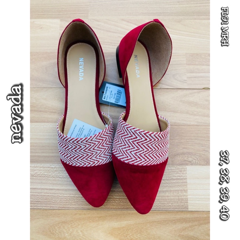 sepatu FL91 merah