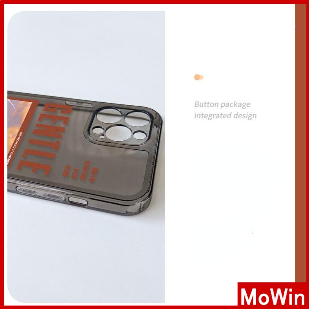 Soft Case Silikon Transparan Shockproof Motif Ilustrasi Matahari Terbenam Untuk iPhone 13 Pro Max 12 Pro Max 11 7 Plus