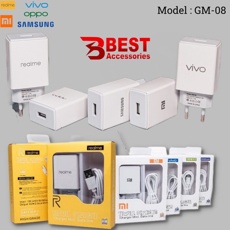 TC / TRAVEL CHARGER BRAND GM-08 AK933