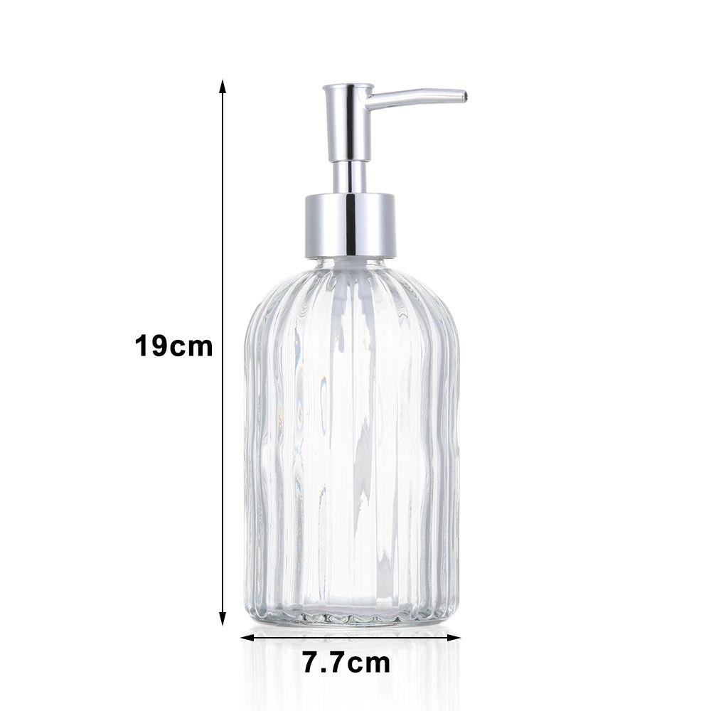 Populer Dispenser Sabun Cair 450ml Manual Pressure Wastafel Aksesori Kamar Mandi Botol Cuci Tangan