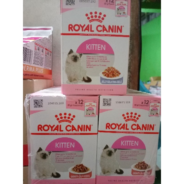 ROYAL CANIN KITTEN Pouch 85gr paker 12pcs 1dus - RC Cat Wet Food