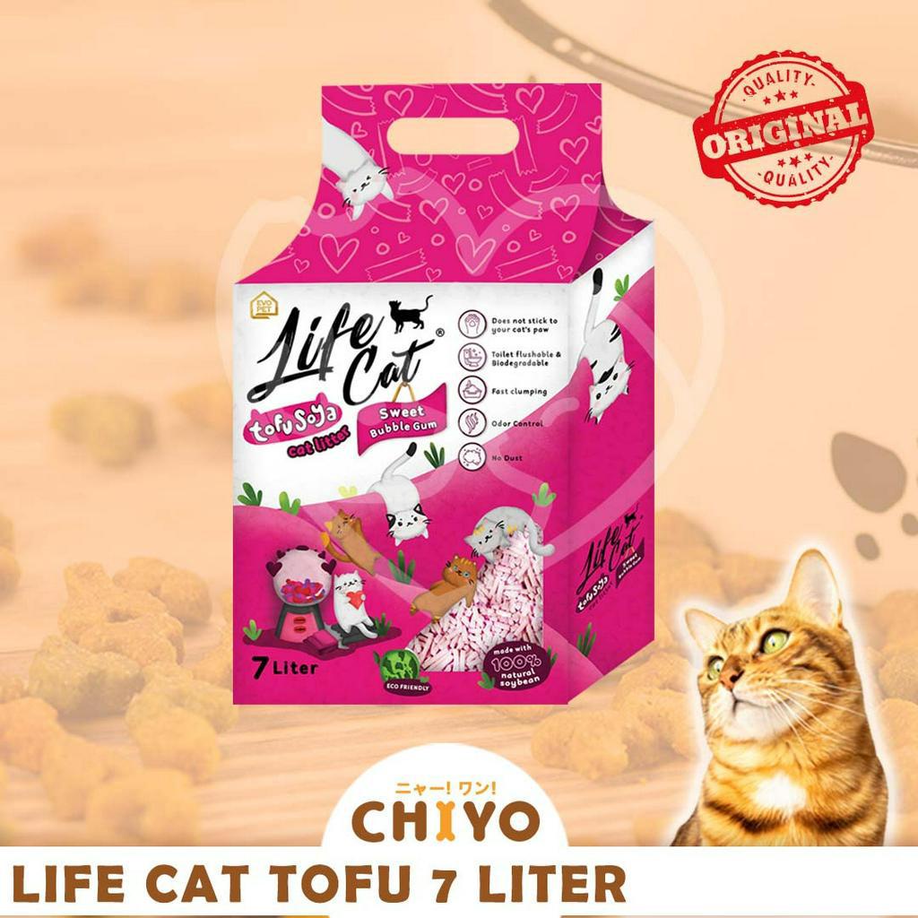 PASIR KUCING LIFE CAT TOFU 7LITTER