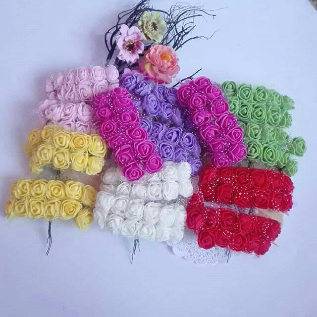 Bunga mawar sponge tile per ikat 12 tangkai Shopee Bunga mawar sponge tile per ikat 12 tangkai Shopee