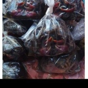 

kepiting kecil asin / makhi / Buakhi