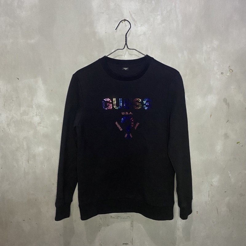 Crewneck Guess / Sweater / Sweatshirt - Black