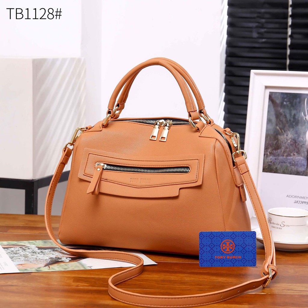 TB Calf Leather GHW Handbag TB1128