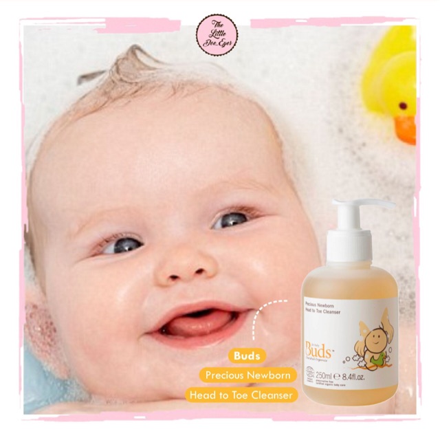 [READY] Buds Precious Newborn Head to Toe Cleanser