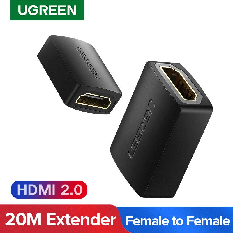 Ugreen Adapter Converter HDMI 2.0 4K Female Ke Female