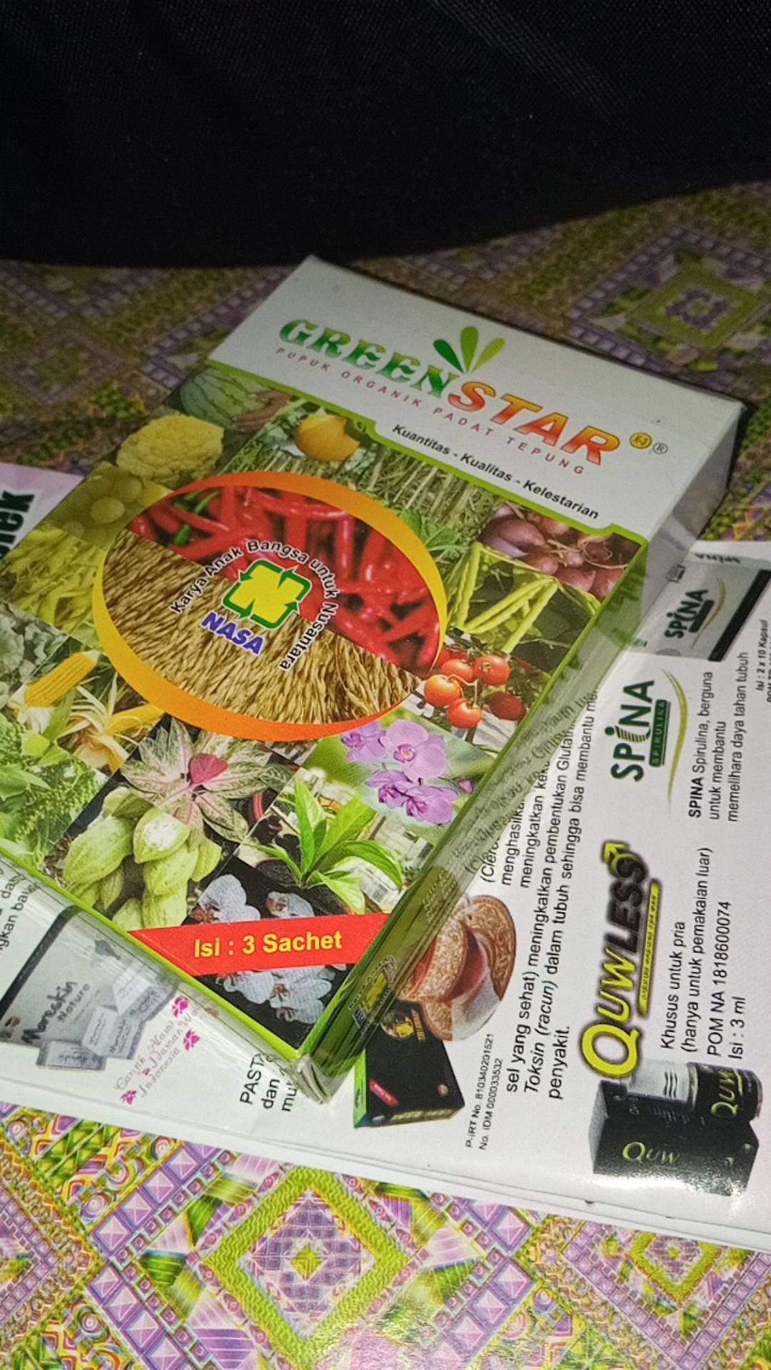 Greenstar Pupuk Organik Serbuk Multifungsi