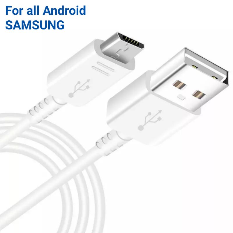 Kabel Data SAMSUNG Original Micro Usb Support Fast Charging / Kabel Bawan Hp - SAMSUNG S8