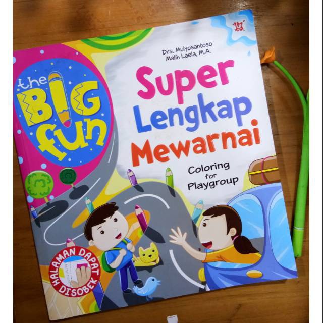 THE BIG FUN ; SUPER LENGKAP MEWARNAI