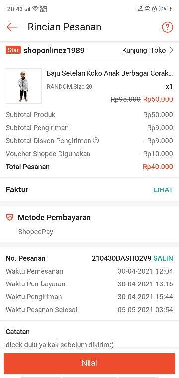 Baju Setelan Koko Anak Berbagai Corak Batik 6 Bln - 9 Thn