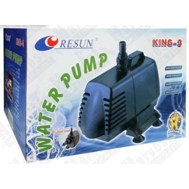 RESUN KING-3 Pompa Air Celup Aquarium Kolam Hidroponik King3 Akuarium