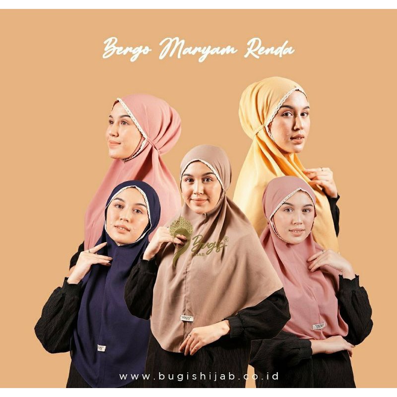 BERGO MARYAM RENDA L BUGIS HIJAB