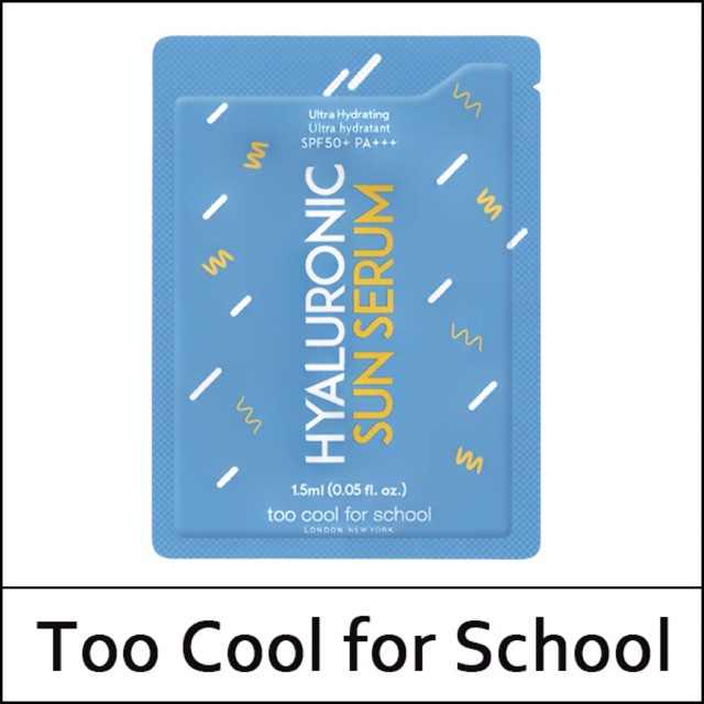 [Sample] TOO COOL FOR SCHOOL Hyaluronic Sun Serum SPF50