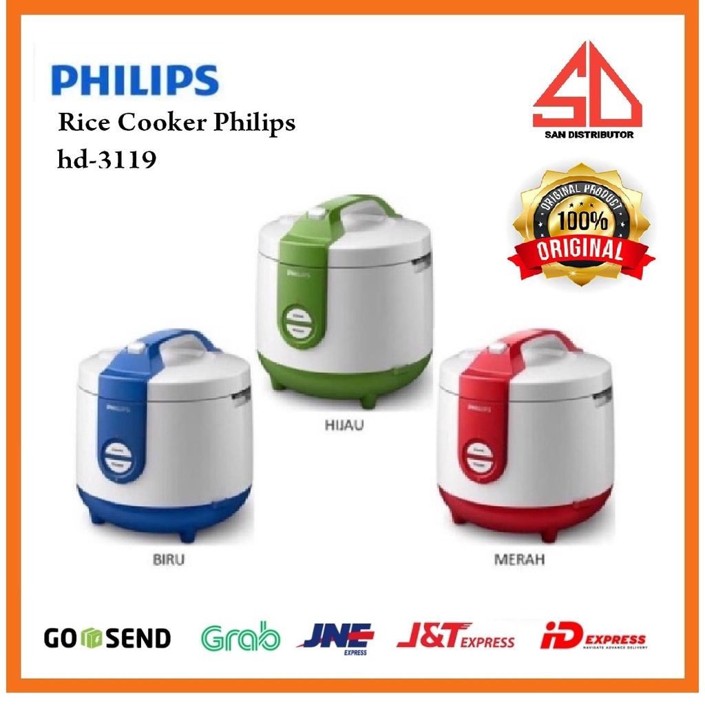 RICE COOKER PHILIPS HD-3119 2 LITER MAGICCOM / hd3119